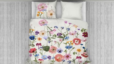 Snoozing Pippa Dekbedovertrek - Lits-jumeaux - 260x200/220 cm - Off-White