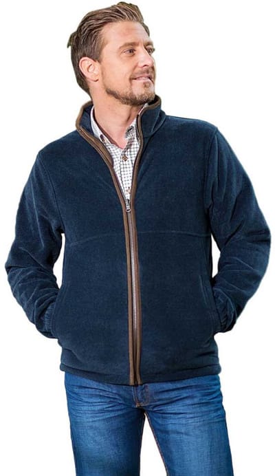 Baleno Henry Fleece Blauw XS Man
