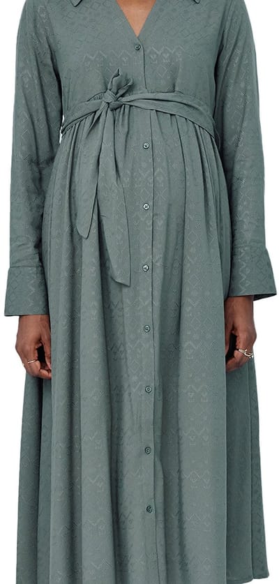 Vertbaudet Lange blouse-jurk jacquard borstvoeding en borstvoeding