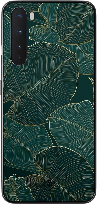 Casimoda® hoesje - Geschikt voor OnePlus Nord - Monstera Leaves - TPU - Backcover - Groen - Planten
