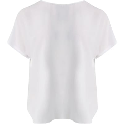 Top in crêpe dames Mat Fashion