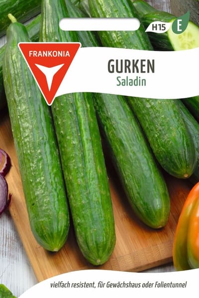 Saladekomkommer, Saladin F1 - Groentezaden Komkommerzaden Zaden Saladezaden Zaden