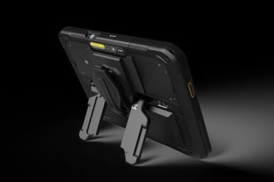 Zebra Kickstand with Rotating Hand Strap