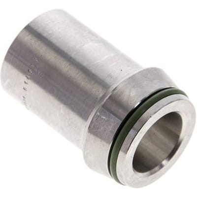 30x4mm RVS Rechte met Lasverbinding 400bar FKM O-ring ISO 8434-1