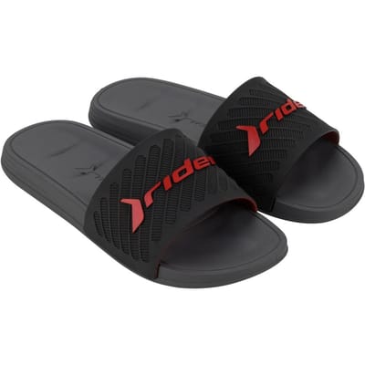Rider Free II Slide Ad grijs/rood [12323 BA410] maat 44 black
