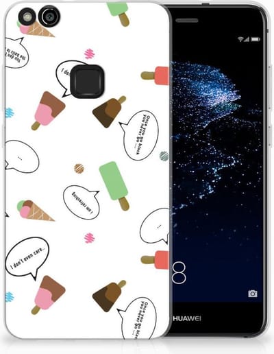 Huawei P10 Lite Siliconen Case IJsjes