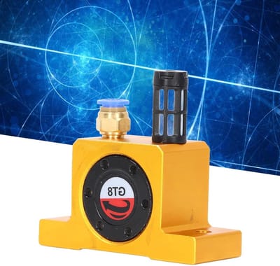 Krachtige Pneumatische Turbine Vibrator met Lage Geluidsproductie voor Industrie en Machines, 840-2400N Vibration