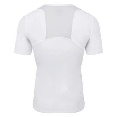 Umbro Unisex Elite V-hals Base Layer Top voor volwassenen (Wit)