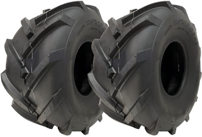 20x10.00-8 banden met open midden, met noppen, voor rotovator, Wanda P328 (set van 2)