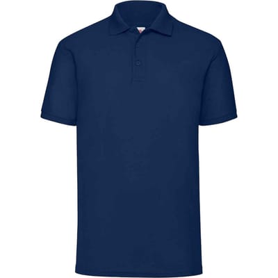 Fruit of the Loom Heren 65/35 Poloshirt (Marine)