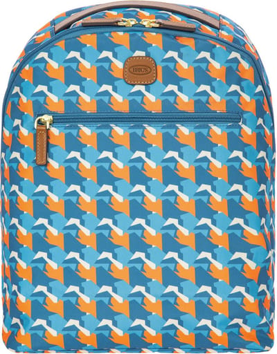 BRIC'S Vrije tijd rugzak Rugzak X-Travel Backpack Tropical Camouflage Blauw