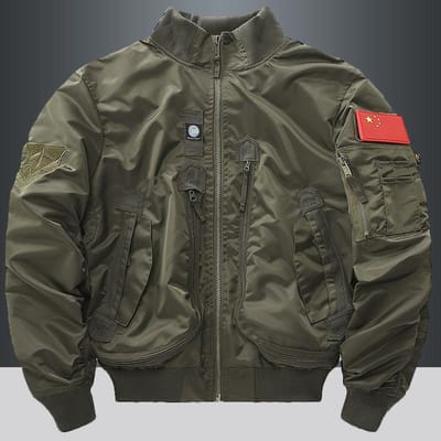 Lente en Herfst Nieuwe Dunne Jas Heren Grote Maat Opstaande Kraag Tooling Jas Geborduurd Tide Baseball Uniform XXXL gray