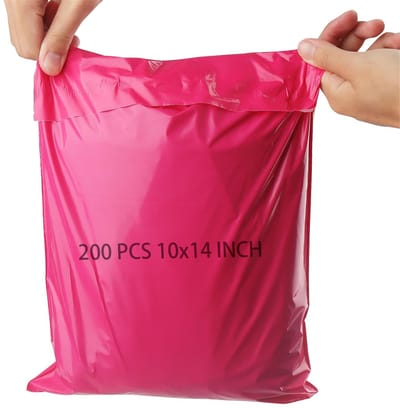 Dailygoods- Verzendzakken 200 stuks - Waterdichte verpakking - Zelfsluitende bezorgtas - Scheurbestendig polyethyleen - 25 x 35 cm - Voor kleding - Mailingtassen