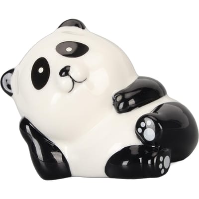 Panda Wierookbrander Wit Porselein Schattig Levensachtig Stree Relief Wierookstokjeshouder voor Meditatie Decoratie Binnen white