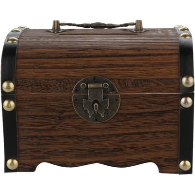 1PC Houten Spaarpot Kluis Geldkist Sparen Houtsnijwerk Handgemaakt Vintage Retro Kind Contant Geld Munt opbergdoos gray