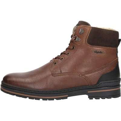 Australian York heren veterboot - Cognac - Maat 40