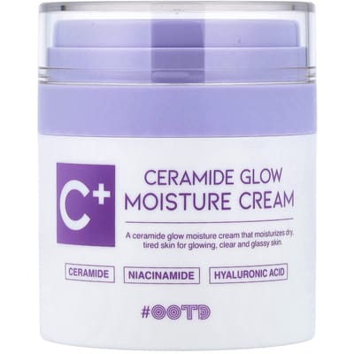OOTD, Crème Hydratante Éclat Céramides, 50ml (1,69 once liquide)