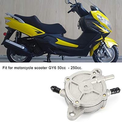 Terisass Benzinepomp Benzinepomp, Benzinepomp Depressie Scooter 125, Motorfiets Scooter Vacuüm Brandstofpomp Bereik Verlengpomp Benzinepomp 152qmi Gy6 4t+benzinepomp motorfiets