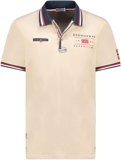 Geographical Norway Expedition Heren Polo Katoen Konbustyble - XXL