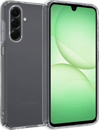 Hoesje Geschikt voor Samsung Galaxy A17 - Sterk & Shockproof - Hoes Cover - Siliconen Case - Transparant