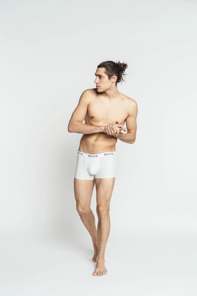 BRACQ - Basic Range - 101 White boxer