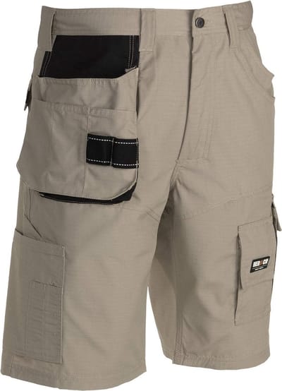 Herock Batua korte werkbroek Experts (1701) - Beige | Zwart - 48