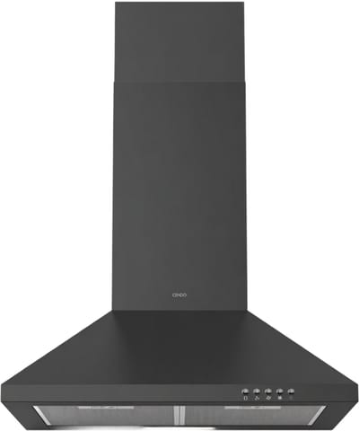 CENDO BMB536PDZ - Wand Afzuigkap - 60 cm - Piramide - Zwart