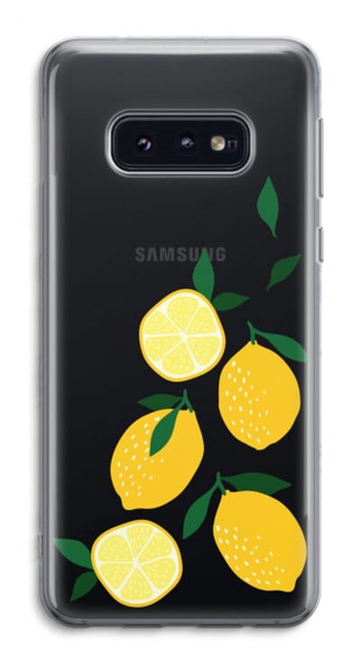 Case Company® - Hoesje geschikt voor Samsung Galaxy S10e hoesje - You're my lemon - Soft Cover Telefoonhoesje - Bescherming aan alle Kanten en Schermrand