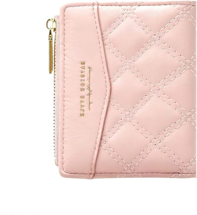 Damesportemonnee in het roze, compacte handtas met kaarthouder en muntvak, ideaal als cadeau voor vrouwen en vriendinnen