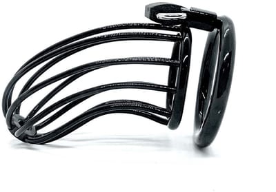 Black Line - Outlined - Kuisheidskooi met Tralies - Zwart 45 mm
