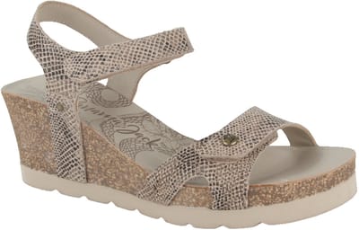 Panama Jack Sandaal Julia B88 Napa Natural Beige Print