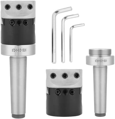 Dailygoods - MT3-M12 Taper Collet Chuck - Frezen Arbor Adapter - Sterke precisie - Boring Head 2 Inch - Geschikt voor Machine Tools - Verhoogde hardheid