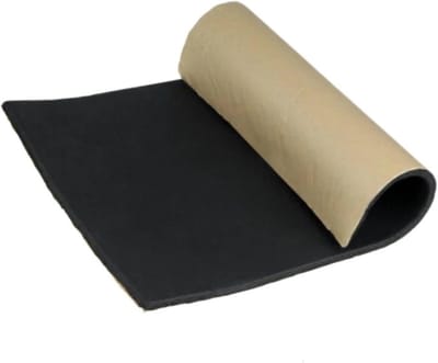 Geluidsisolatie Matten - Demping Vellen - Auto Geluiddemping - Zelfklevend - 10 Stuks 5mm - Zwart