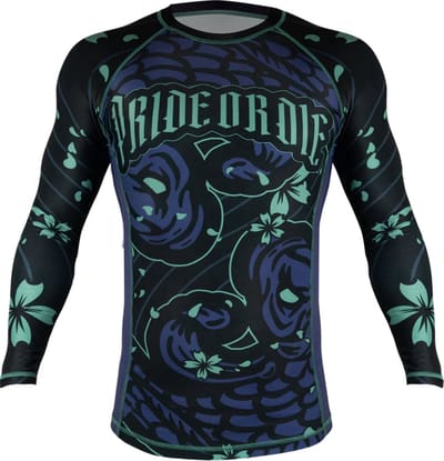 Pride or Die Survival of the Fittest L/S Rash Guard - XXXL