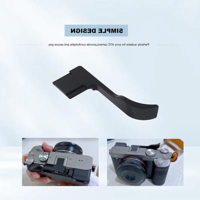 Duurzaam Thumb Grip voor Sony A7C Camera - Verbeterde Grip, Comfortabele Handgreep en Stabiele Fotografie