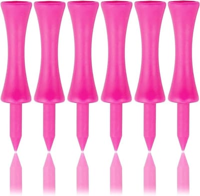 Golf Tees 57mm - Plastic - Kasteelontwerp - Consistente hoogte en stabiliteit - ShopVlot