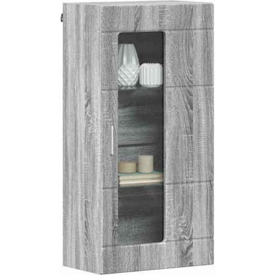 vidaXL - Houten - Kast - Grijs - Sonoma - Bewerkt - hout