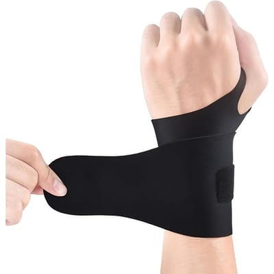 Sangle de poignet ultra fine réglable pour soulager la douleur, soutien, salle de sport, exercice, arthrite, tendinite, tunnel carpien, confort respirant