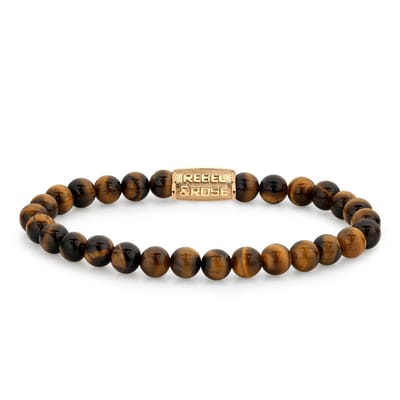 Rebel & Rose armband Tiger Lily Yellowgold 6mm unisex RR-60120-G