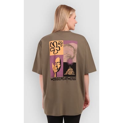 Horsefeathers Venus T-Shirt bruin