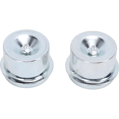 Bouchons de Graisse pour Essieu de 1,98 Pouce   Poussière de Moyeu de Remorque   Graisseur   pour la Plupart des Essieux Standard 2000-3500 Lbs white