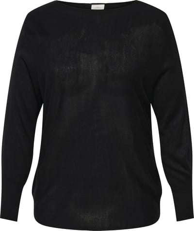ONLY CARMAKOMA - CARAIDA L/S BOATNECK PULLOVER KNT - Dames - Gebreide truien