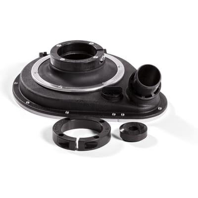 Dust shroud 7" deluxe black