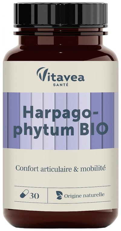Vitavea Harpagophytum Biologisch Gewrichtscomfort & Mobiliteit 30 Capsules