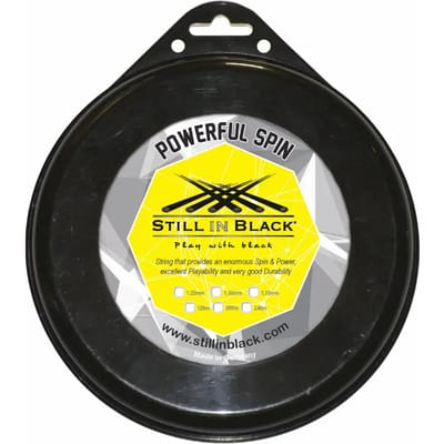 spoel Still in Black powerful spin