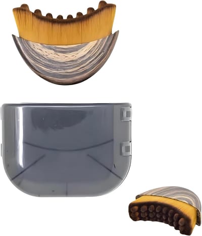 Daity 1-pack gezichtsborstels voor lymfedrainage - masseer het gezicht - de kin en de kaaklijn om contouren te vormen.
