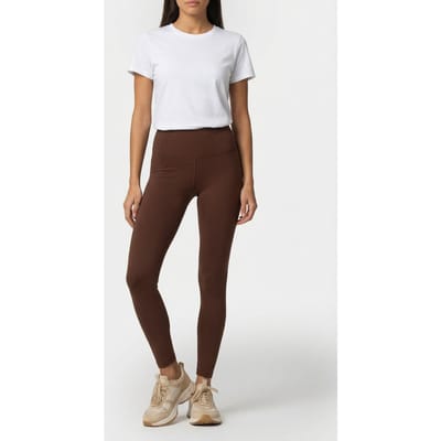 New Balance Nb Define High Rise Legging 25 Pumpernickel Size: L | Leggings Outlet | Dames | Bruin