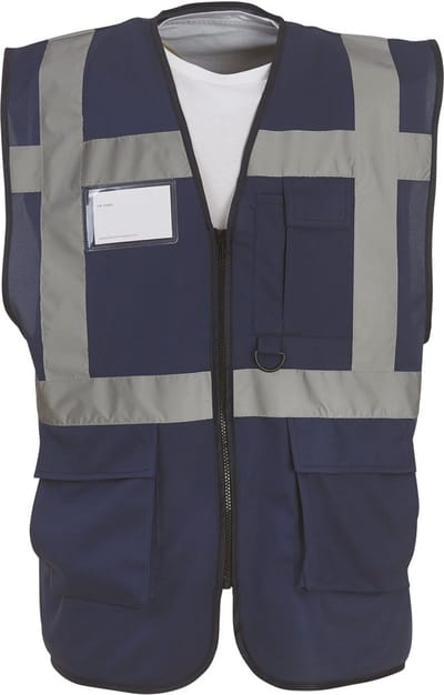 Yoko Signalisatie multifunctioneel executive vest YHVW801 - Navy - S