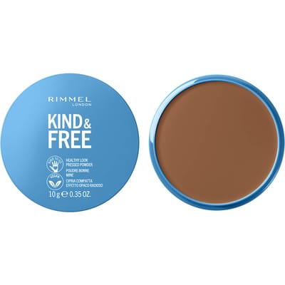 Rimmel London KIND & FREE Vegan Pressed Powder Gezichtspoeder 050 Deep