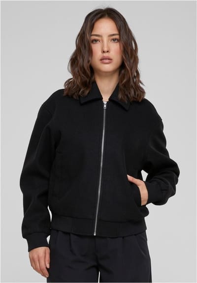 Urban Classics - Boxy Jacket - M - Zwart